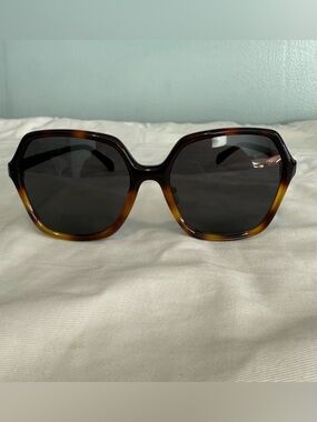 Celine Oversized Tortoiseshell Sunglasses CL40230F Made in Italy